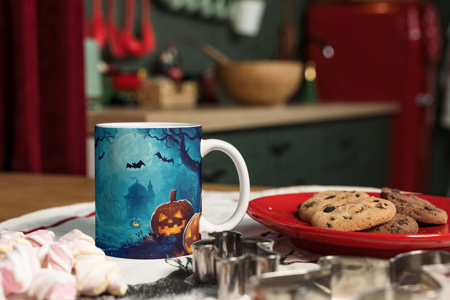 Kubek z Dynią Halloween – Idealny na Halloweenową Kawę - kubki24