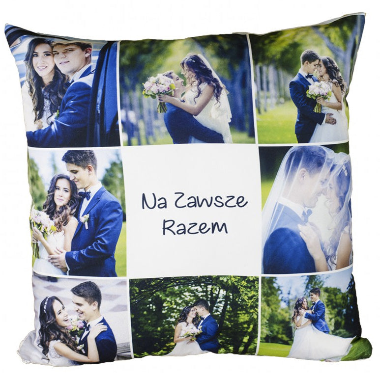 Poduszka z Kolażem Zdjęć - kubki24