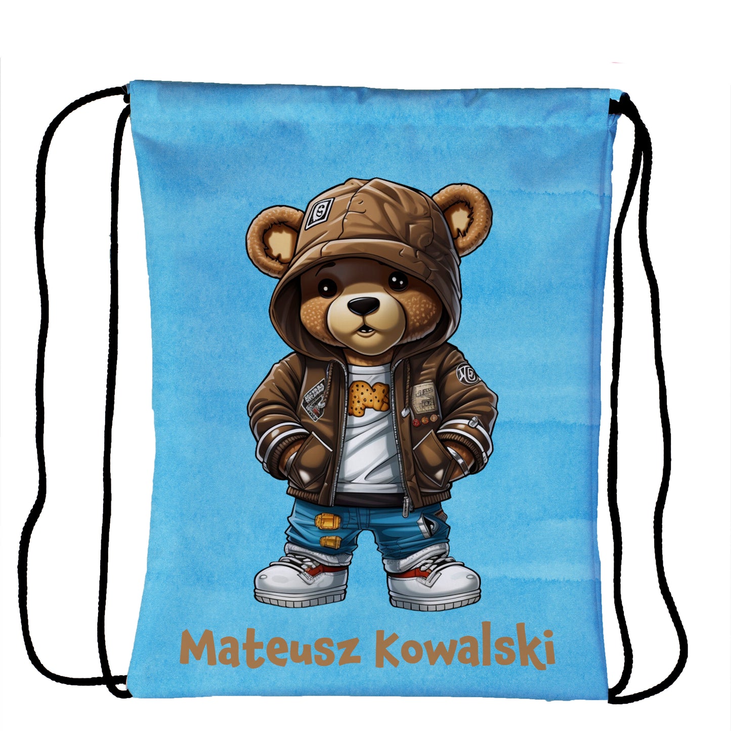 Worek plecak dla dzieci do przedszkola szkoły z imieniem W42 - kubki24