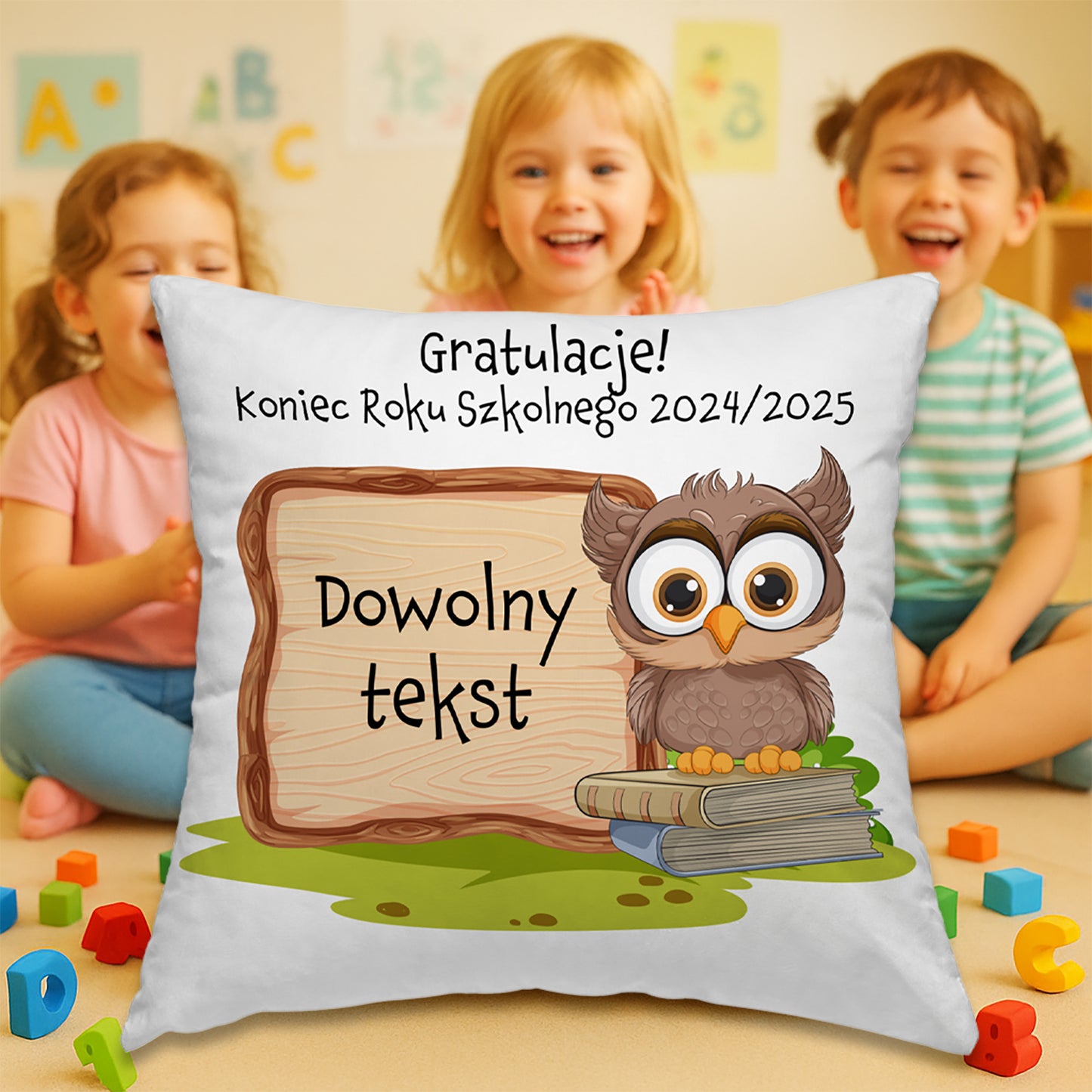 Poduszka Prezent na Zakończenie Roku Szkolnego WZ2 - kubki24