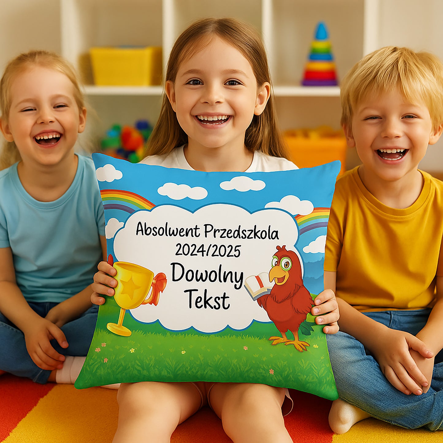 Poduszka Prezent na Zakończenie Roku Szkolnego WZ1 - kubki24