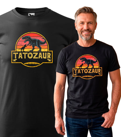 Koszulka dla Taty TATOZAUR Dzień taty Prezent