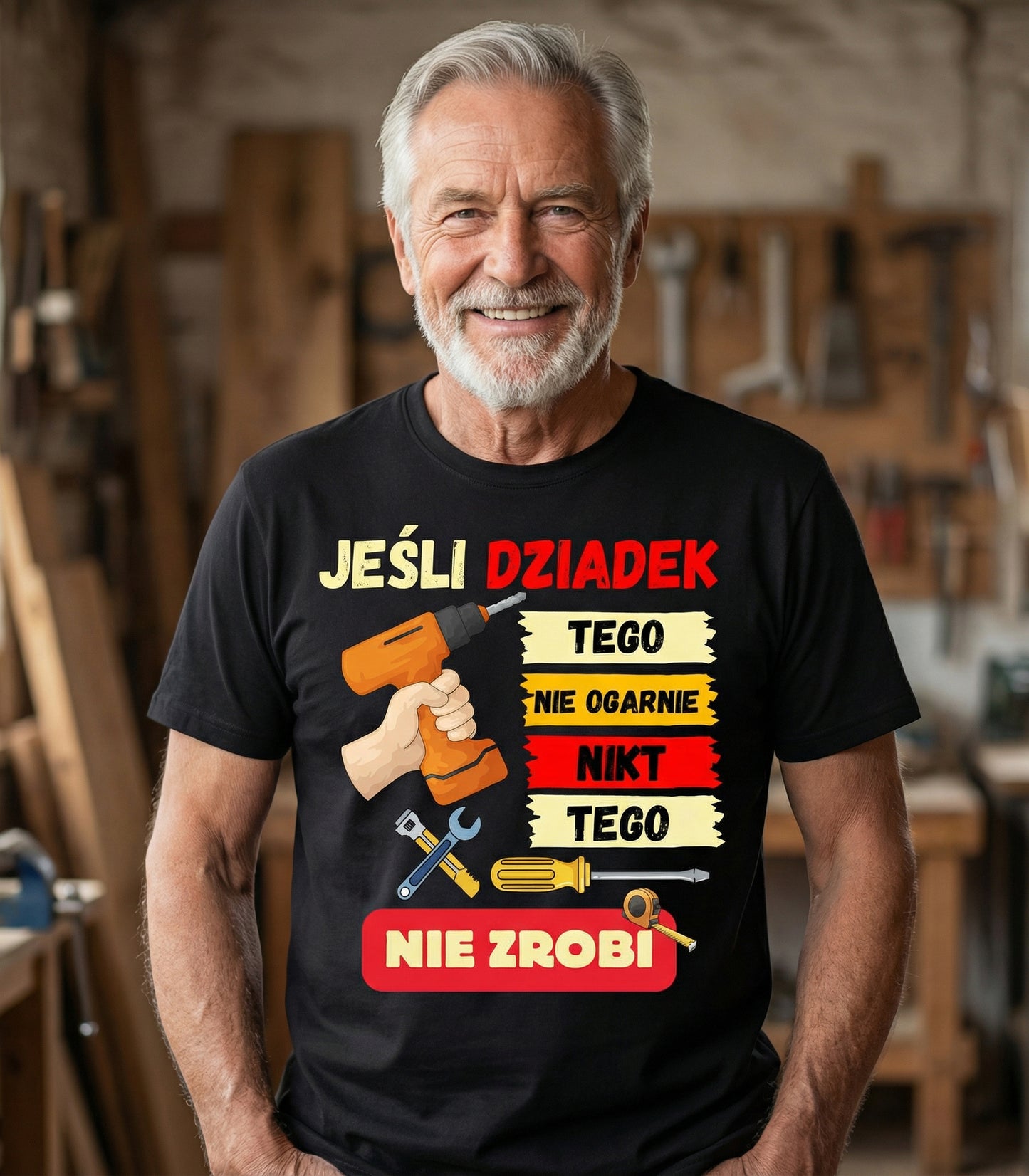 Koszulka Prezent na Dzień Dziadka Urodziny Najlepszy Dziadek