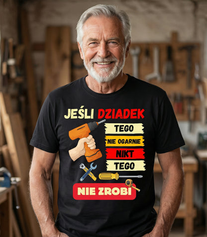 Koszulka Prezent na Dzień Dziadka Urodziny Najlepszy Dziadek