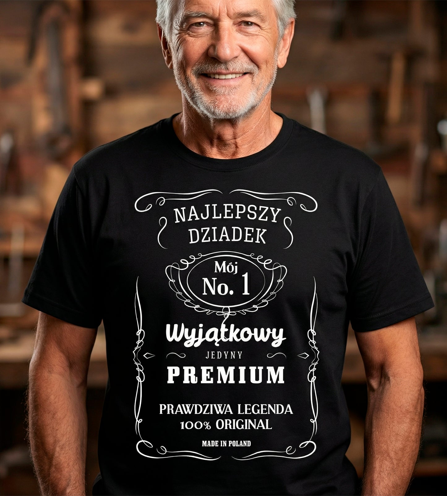 Koszulka Prezent na Dzień Dziadka Najlepszy Dziadek