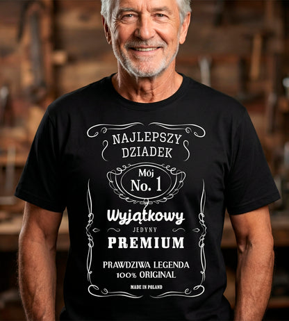 Koszulka Prezent na Dzień Dziadka Najlepszy Dziadek