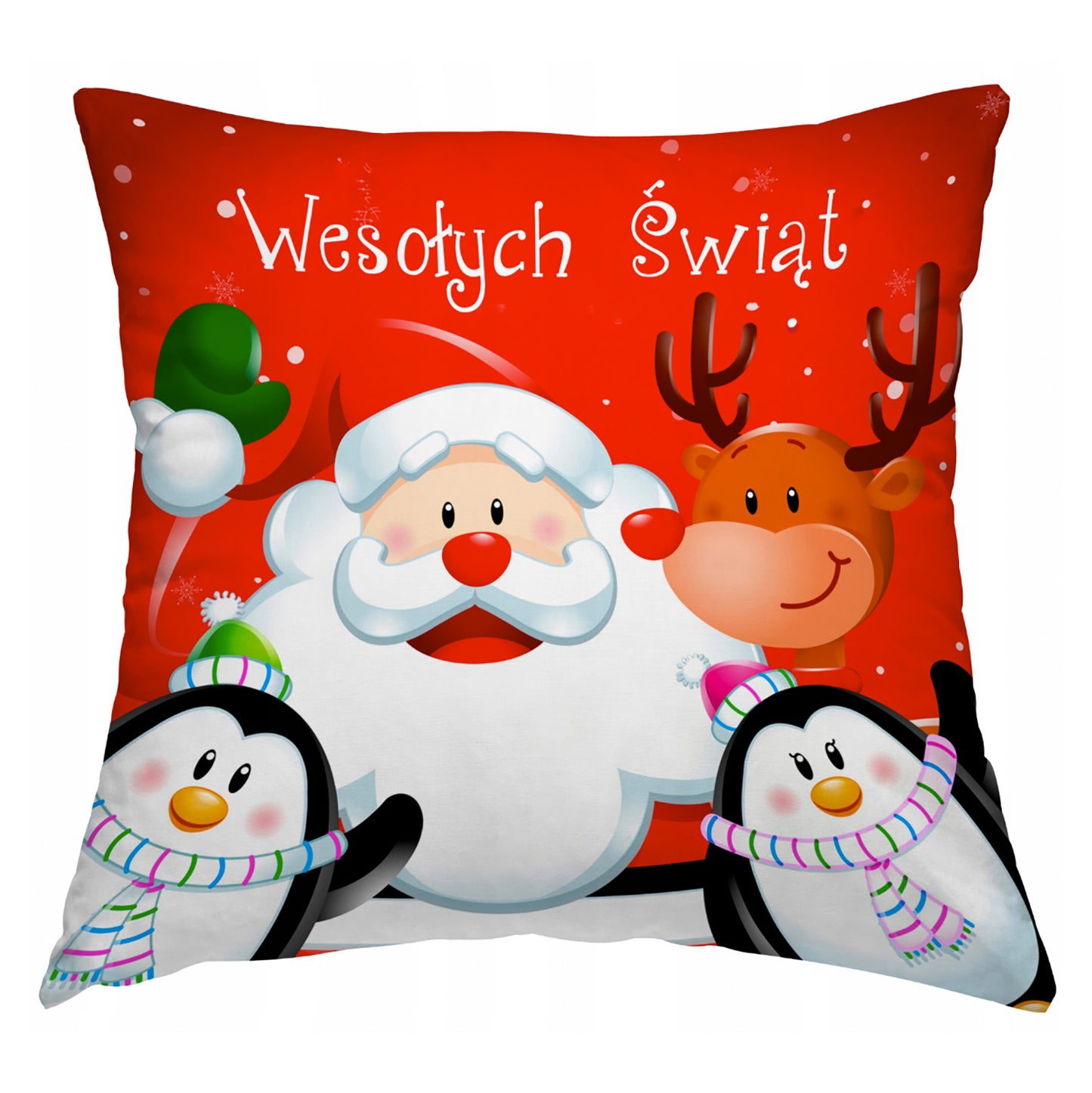Poduszka na Mikołajki Święta dla Dzieci Prezent + Gratis
