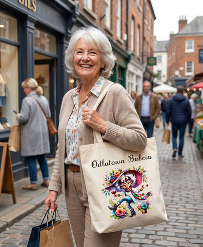 Torba na Dzień Babci  Odlotowa Babcia Bawełniana